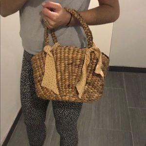 COPY - Faithful the Brand Straw Mini Bag